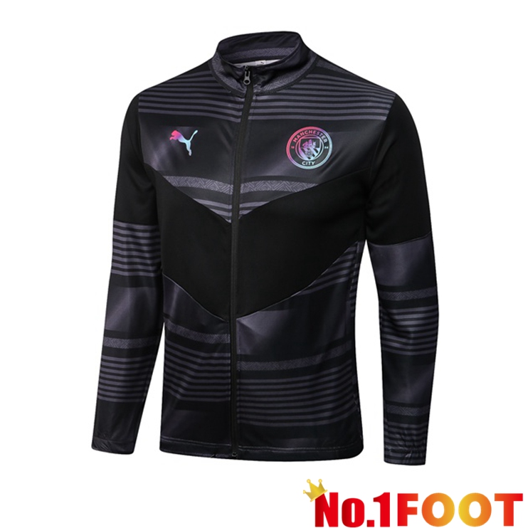 Manchester City Trainingsjacke Black 2022/2023