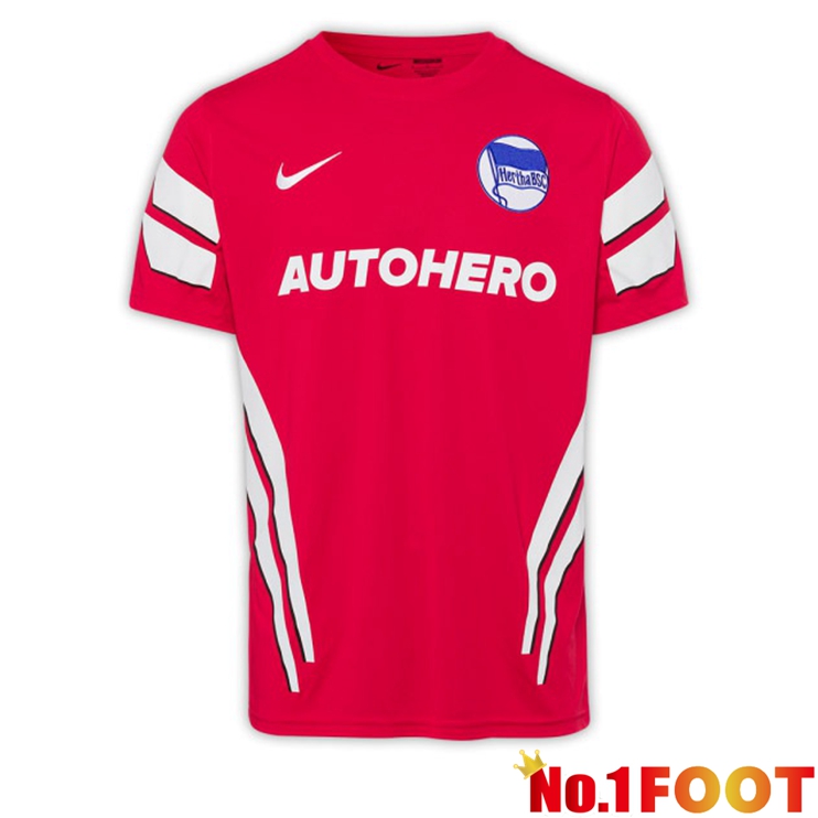 Hertha BSC Football Jersey Third Red 2022/2023