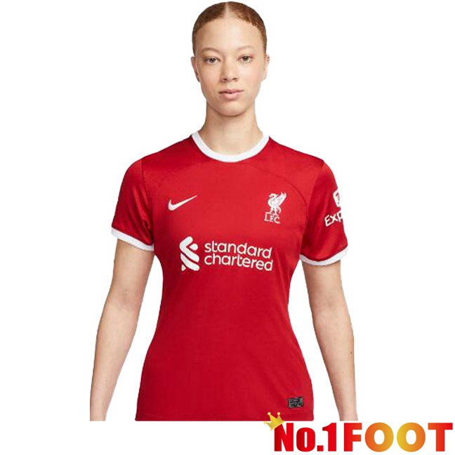 FC Liverpool Womens Football Jersey Home Red 2023/2024