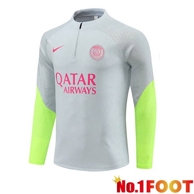 Paris PSG Training Sweatshirt Grey 2023/2024