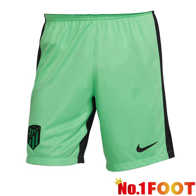 Atletico Madrid Soccer Shorts Third Green 2023/2024