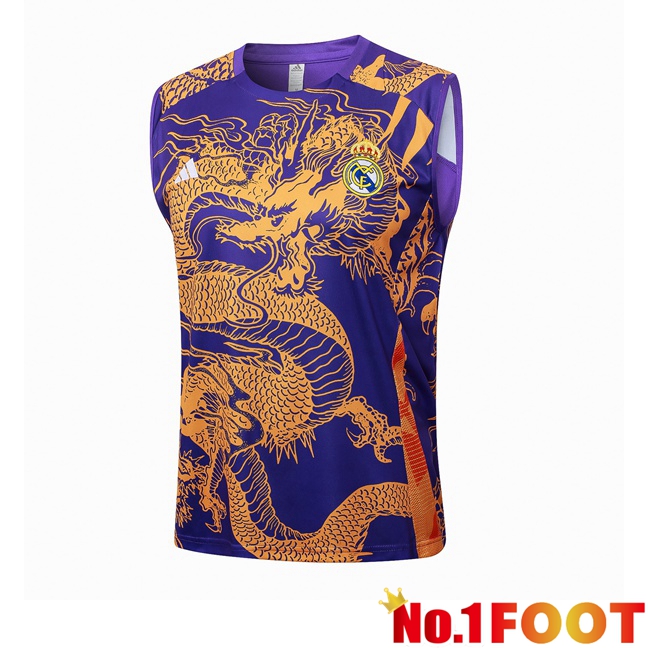 Real Madrid Gilet Soccer Purple 2024/2025