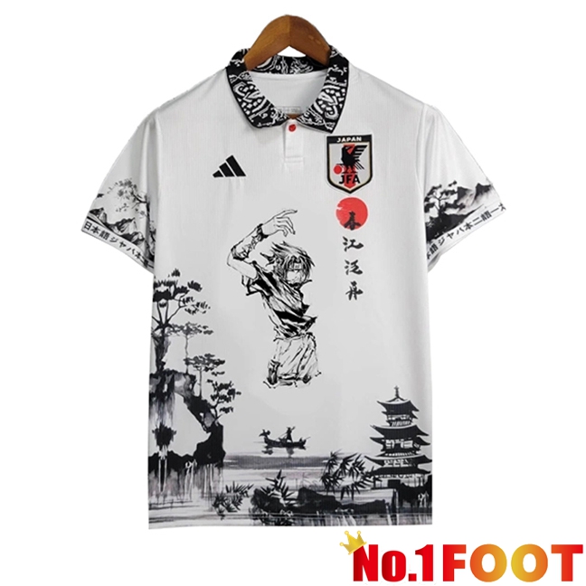 Japan Soccer Jersey Special Edition White 2024/2025