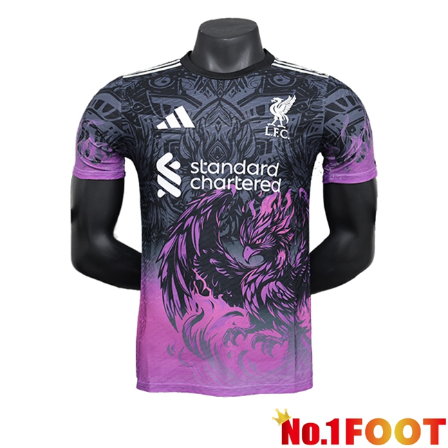 FC Liverpool Football Jersey Special Edition Black/Purple 2024/2025