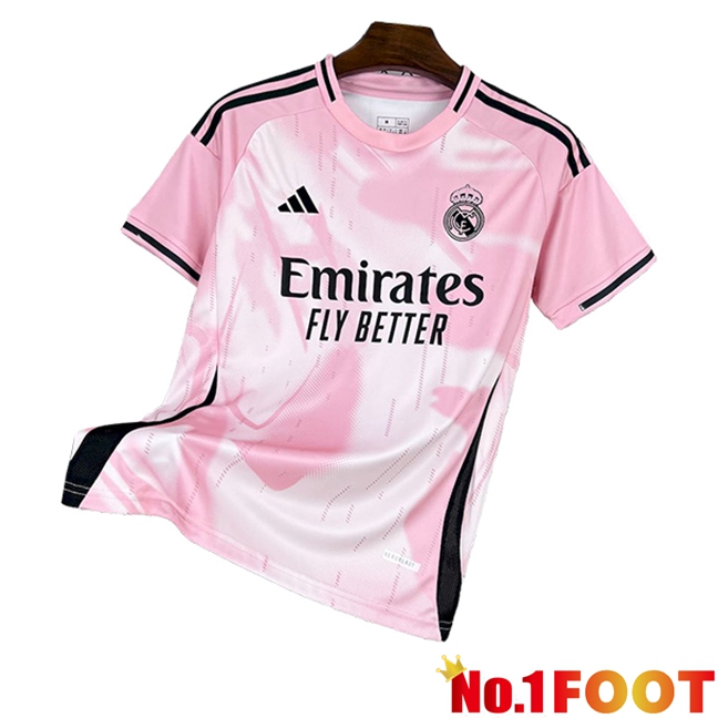 Real Madrid Football Jersey Special Edition Pink 2024/2025