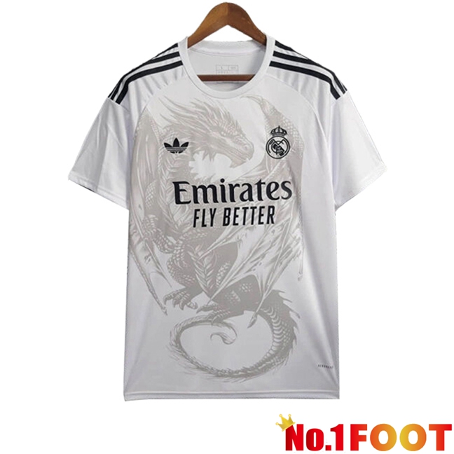 Real Madrid Football Jersey Special Edition White 2024/2025