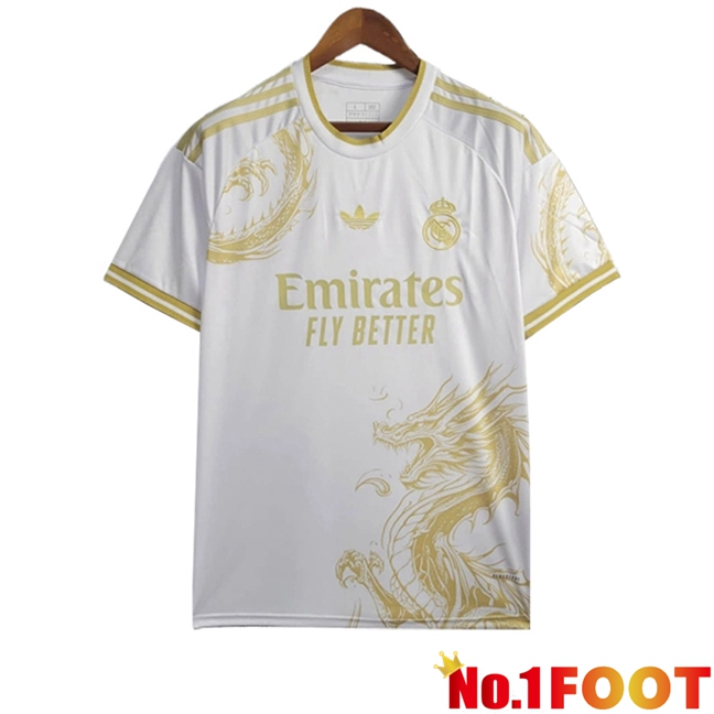 Real Madrid Football Jersey Special Edition White 2024/2025