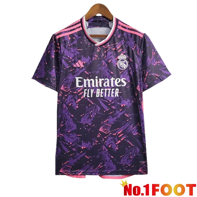 Real Madrid Football Jersey Special Edition Purple 2024/2025