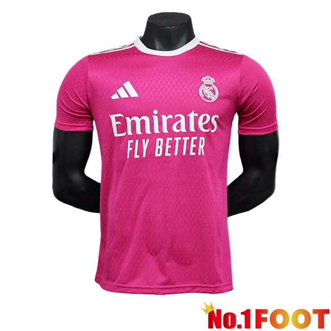 Real Madrid Football Jersey Special Edition Pink 2024/2025