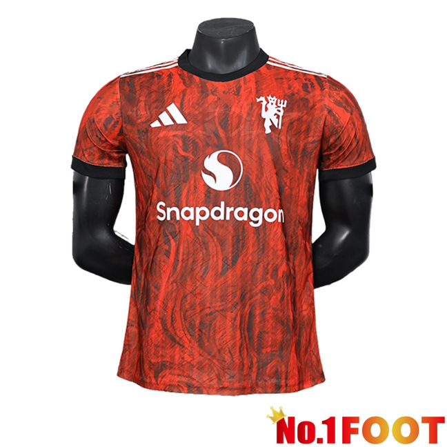 Manchester United Soccer Jersey Special Edition Red 2024/2025