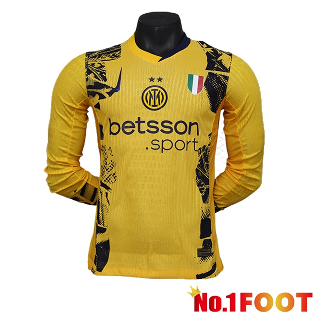 Inter Milan Long sleeve Third Soccer Jersey 2024/2025