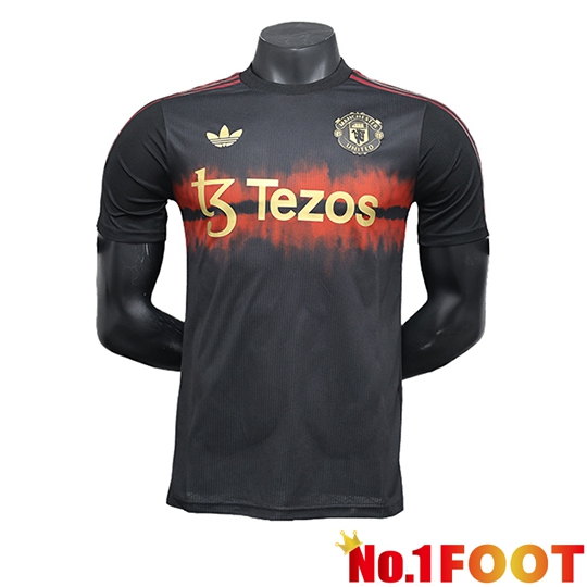 Manchester United Soccer Jersey Special Edition Black 2024/2025