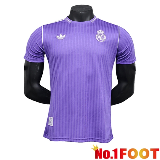 Real Madrid Soccer Jersey Special Edition Purple 2024/2025