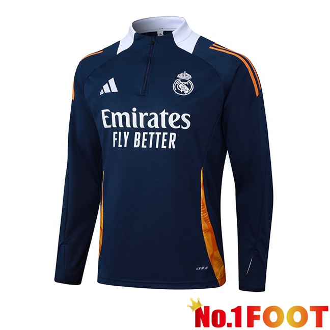 Real Madrid Training Sweatshirt Blue Royal 2025/2026
