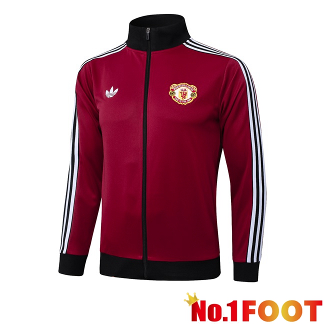 Manchester United Training Jacket Red 2025/2026