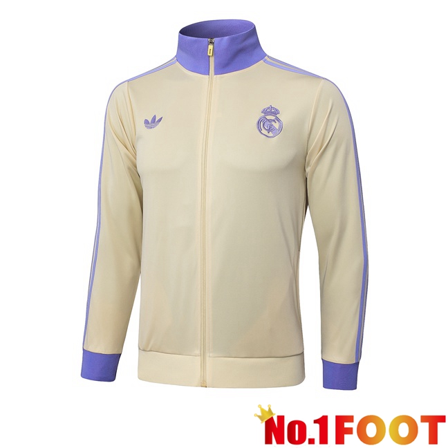 Real Madrid Training Jacket Yellow 2025/2026