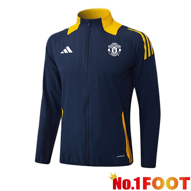 Manchester United Training Jacket Blue Royal 2025/2026