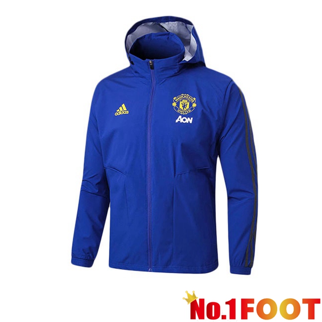 Manchester United Windbreaker Blue 2025/2026