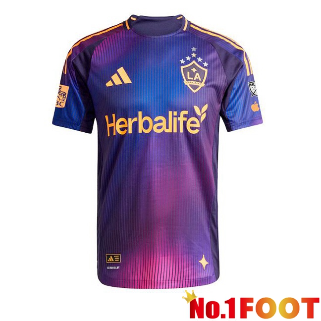 LA Galaxy Away Soccer Jersey Blue Purple 2025/2026