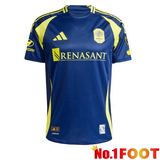 Nashville SC Away Soccer Jersey Blue Royal 2025/2026