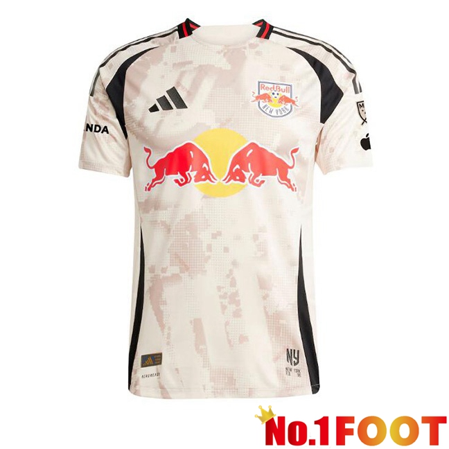 York Red Bulls Away Soccer Jersey New Yellow 2025/2026