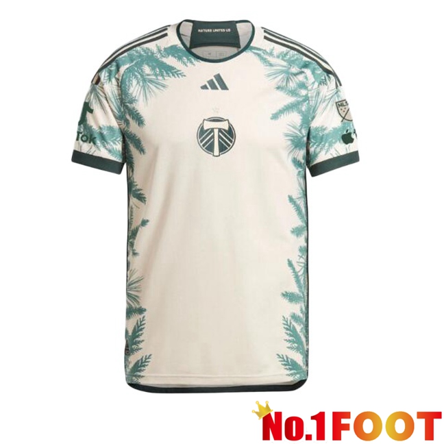 Portland Timbers Away Soccer Jersey White 2025/2026