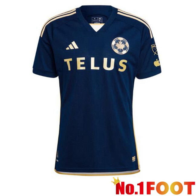 Vancouver Whitecaps Away Soccer Jersey Blue Royal 2025/2026