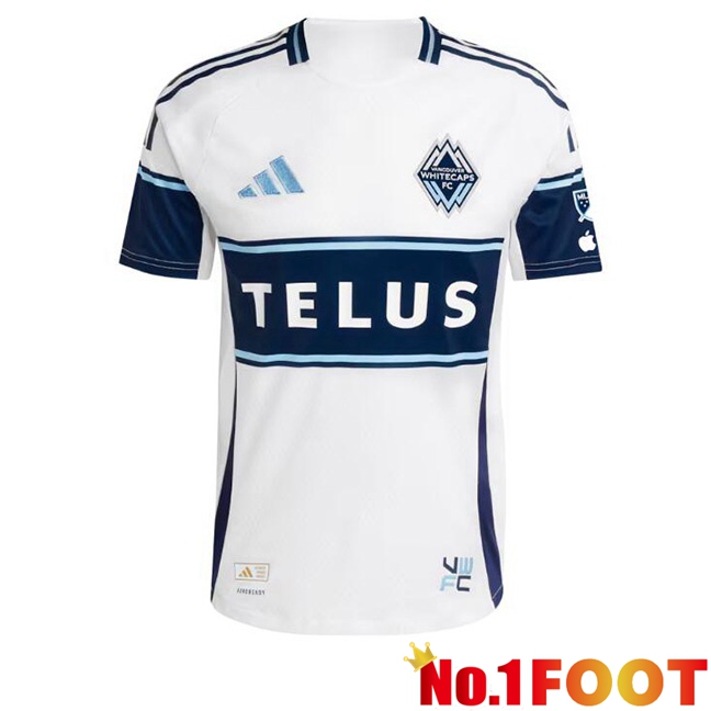 Vancouver Whitecaps Home Soccer Jersey White 2025/2026