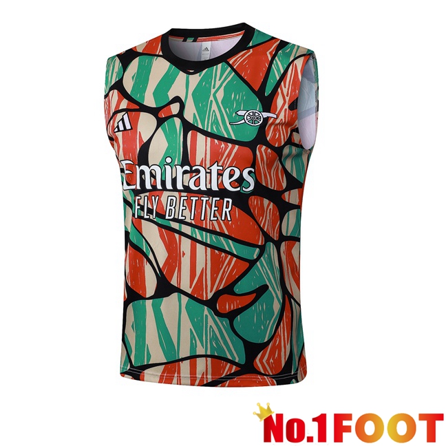Arsenal Soccer Vest Red Green 2025/2026