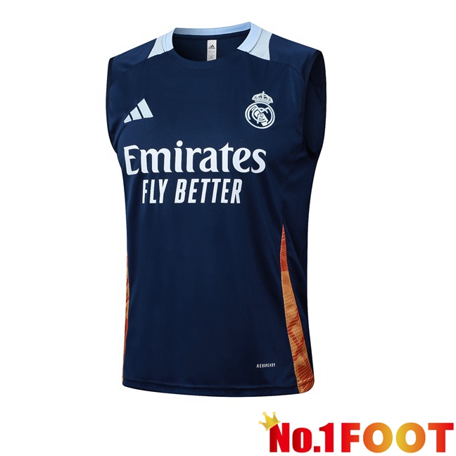 Real Madrid Soccer Vest Blue Royal 2025/2026