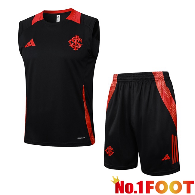 SC Internacional Soccer Vest + Shorts Black 2025/2026