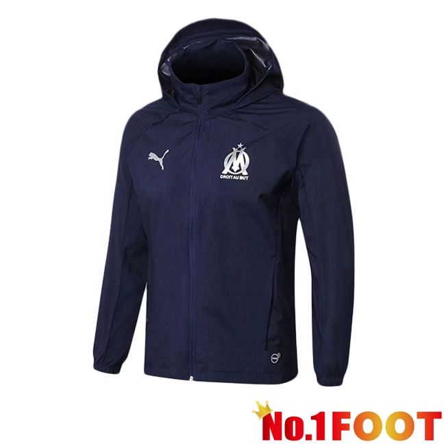 Marseille OM Windbreaker Blue Royal 2025/2026