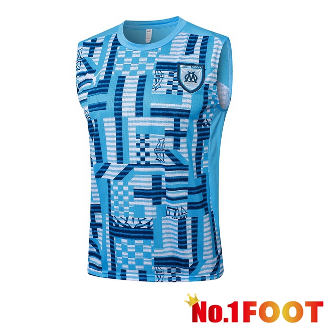 Marseille OM Soccer Vest Blue 2025/2026