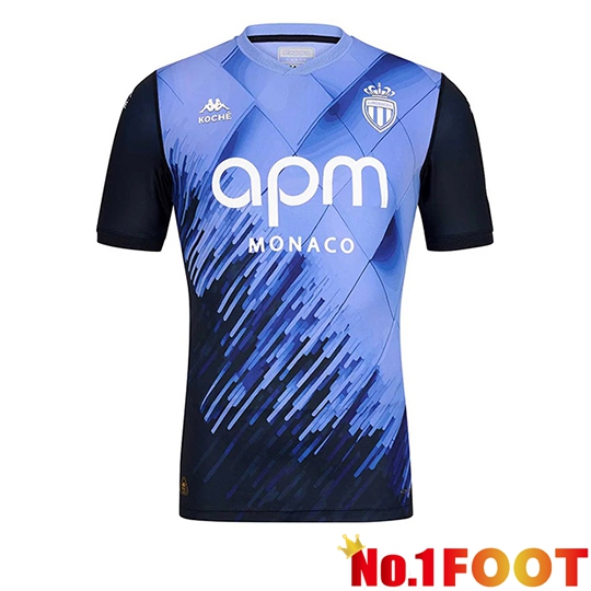AS Monaco Soccer Jersey Special Edition Blue 2024/2025