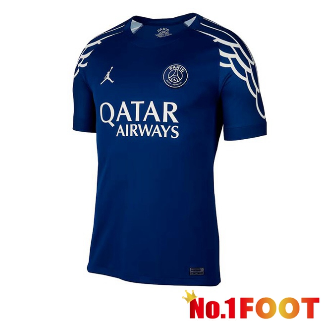 Paris PSG Fourth Soccer Jersey Blue Royal 2024/2025