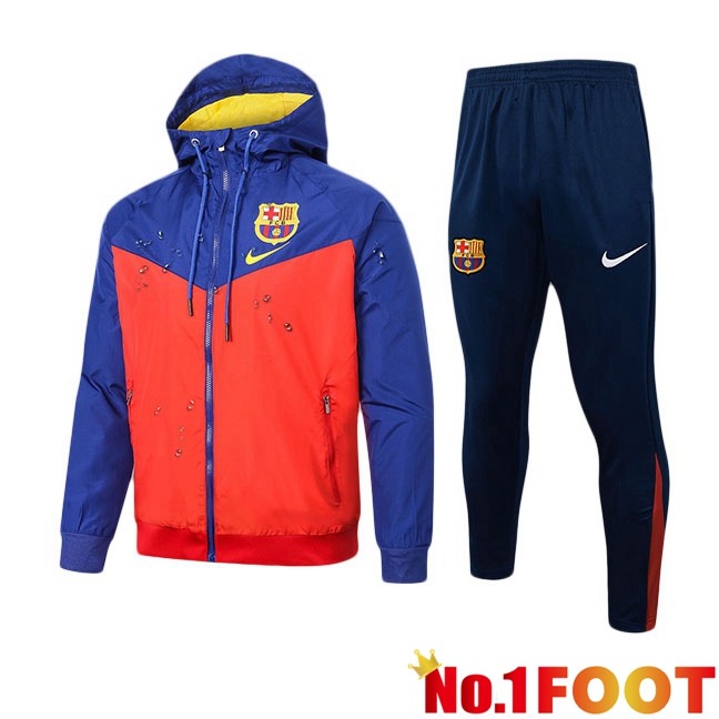 FC Barcelona Training Tracksuit - Windbreaker Blue Red 2025/2026