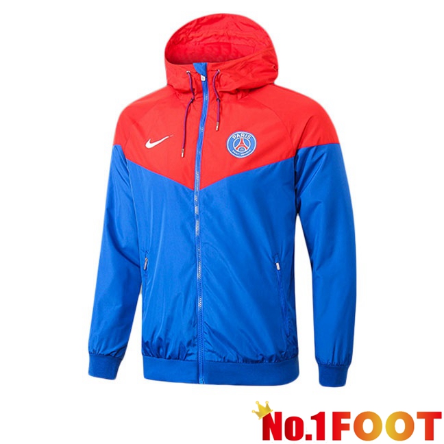 Paris PSG Windbreaker Red Blue 2025/2026