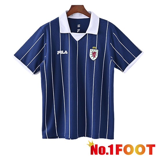Scotland Retro Home Soccer Jersey 2002