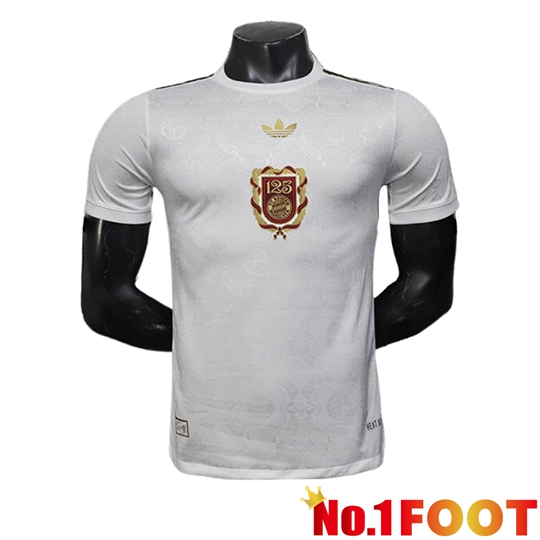 Bayern Munich Soccer Jersey 125th Anniversary Edition White 2024/2025