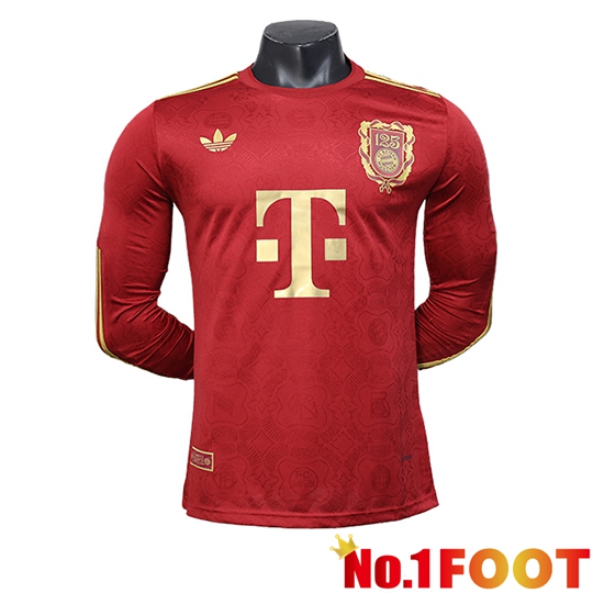 Bayern Munich Soccer Jersey 125th Anniversary Long sleeve 2024/2025