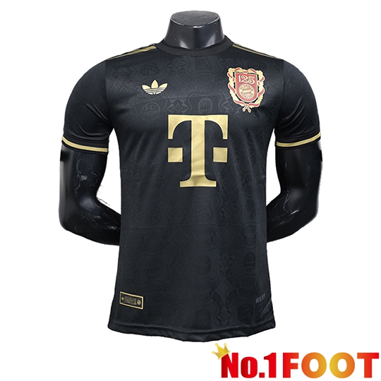 Bayern Munich Soccer Jersey 125th Anniversary Edition Black 2024/2025