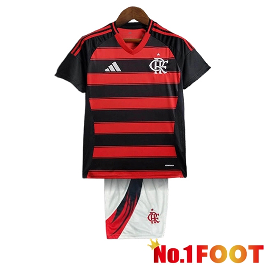 Flamengo Kids Home Soccer Jersey 2025/2026
