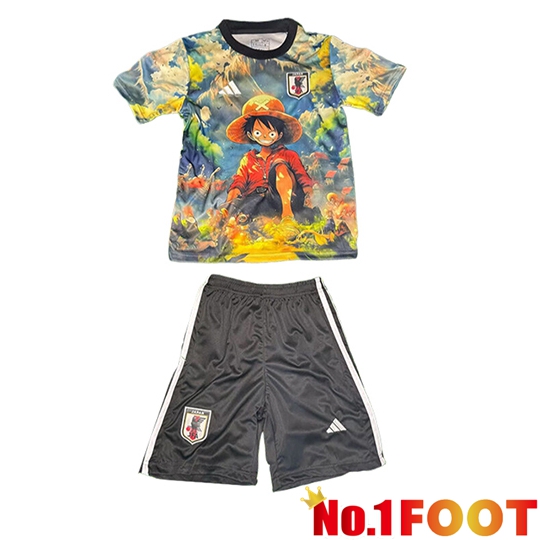 Japan Kids Soccer Jersey Special Edition Yellow 2025/2026