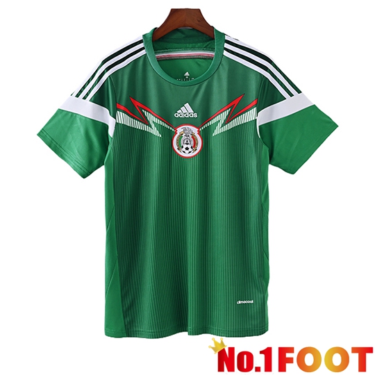Mexico Retro Home Soccer Jersey 2014
