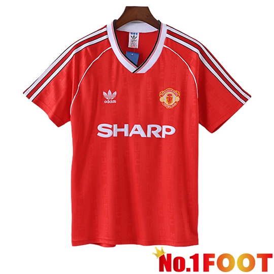 Manchester United Retro Home Soccer Jersey 1998/1999
