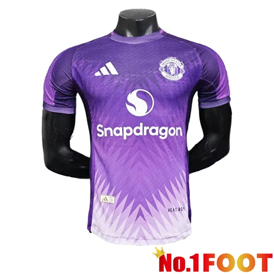 Manchester United Soccer Jersey Special Edition Purple 2025/2026