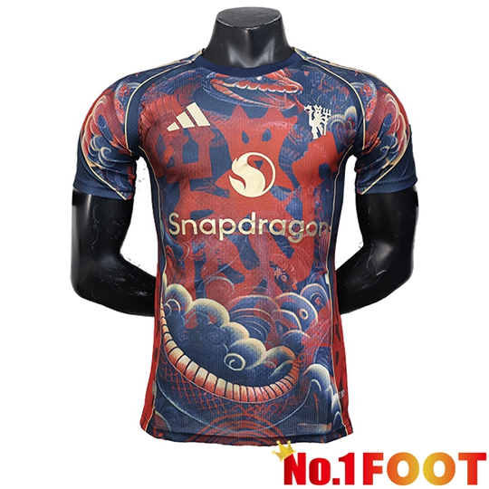 Manchester United Soccer Jersey Special Edition Red 2025/2026