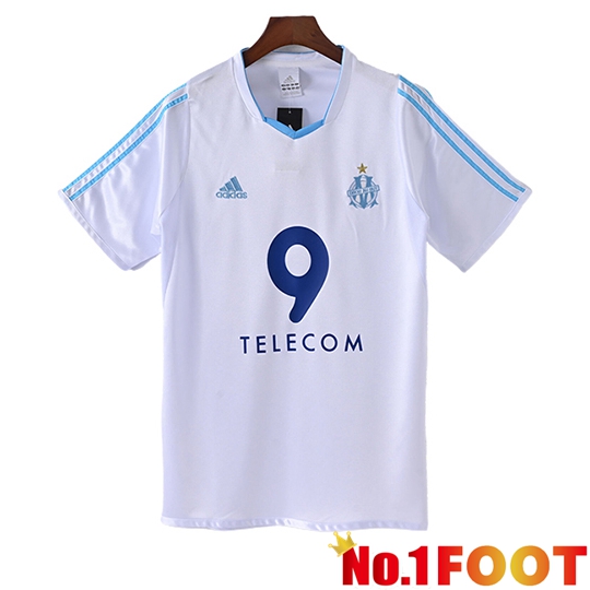 Marseille Retro Home Soccer Jersey 2002/2003