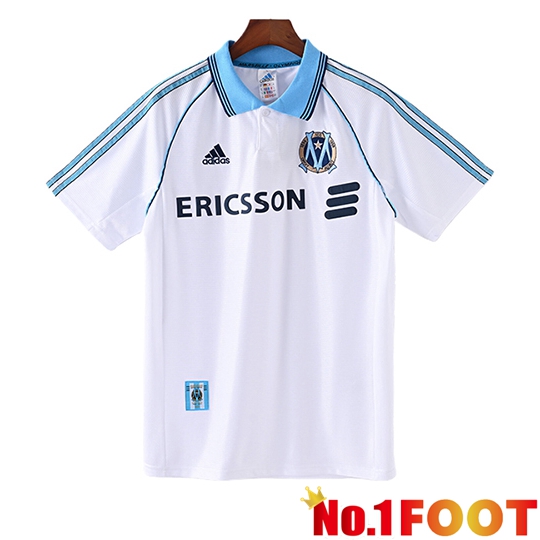 Marseille Retro Home Soccer Jersey 1998/1999