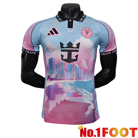 Inter Miami CF Soccer Jersey Special Edition Blue/Pink 2025/2026